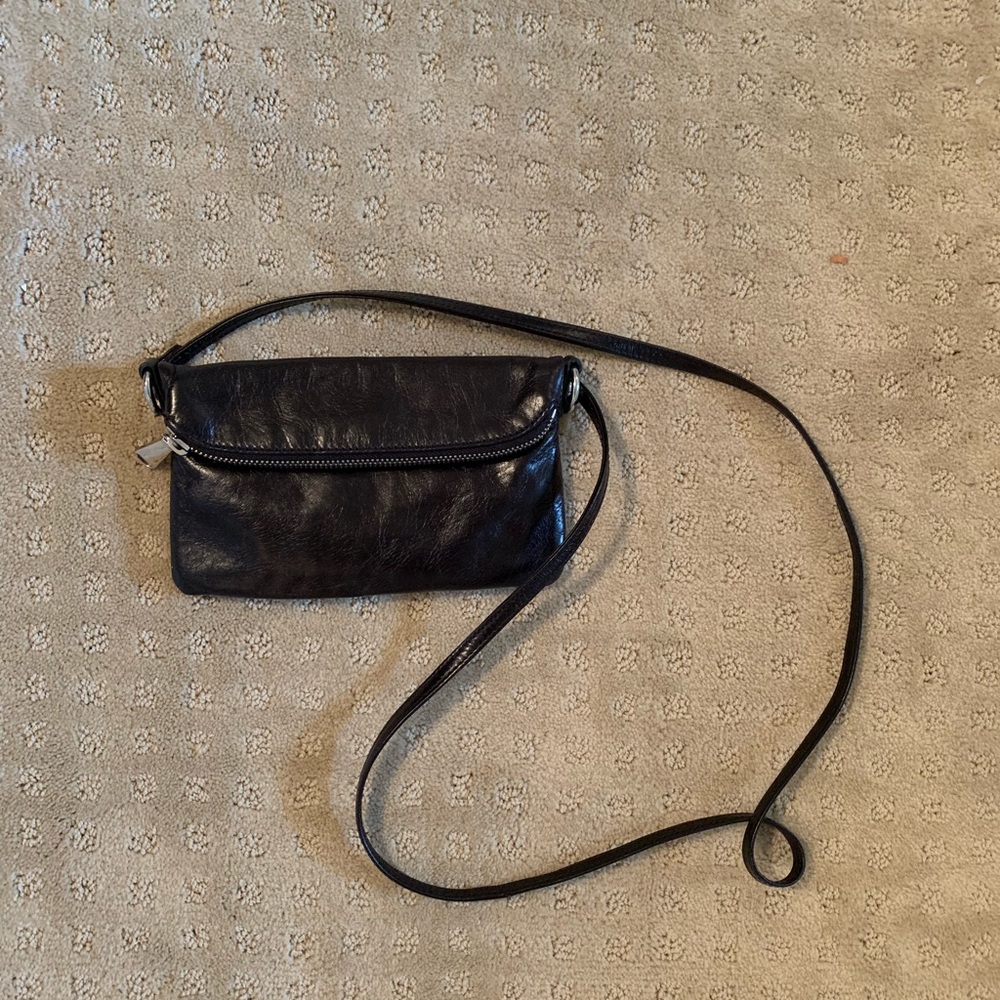 Hobo genuine leather crossbody bag. Hardly used.